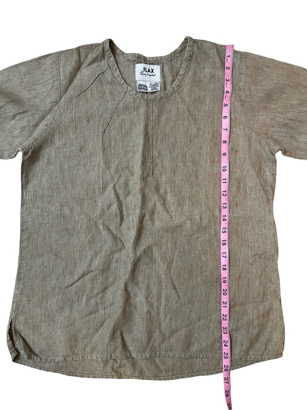 FLAX 100% LINEN TOP - Picture 12 of 12